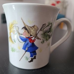 Vintage James Kent Old Foley Children's Mug Little Boy Blue